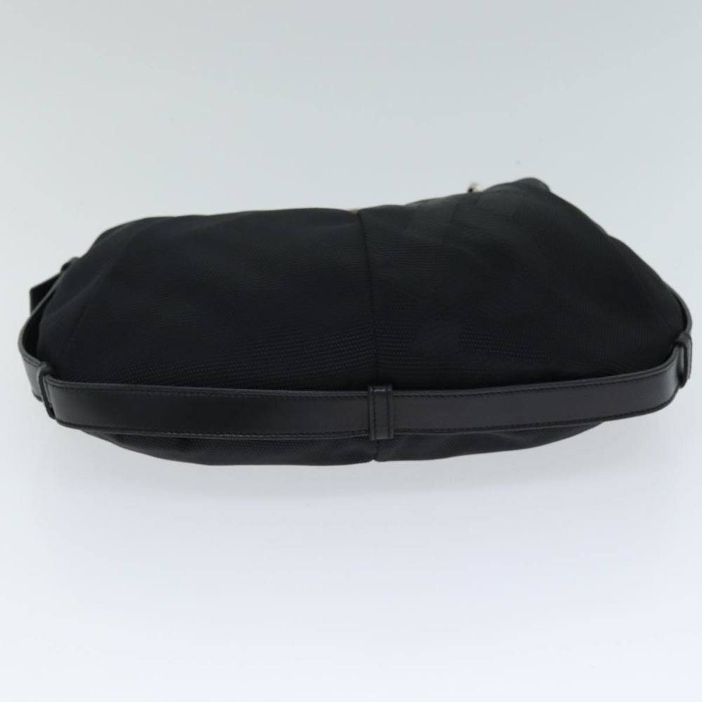 SAINT LAURENT Mombasa Hand Bag Nylon Black Auth yk13359 - Picture 5 of 16